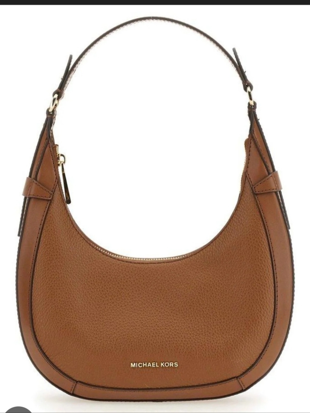 Michael Kors Preston Hobo Shoulder Bag in Brown